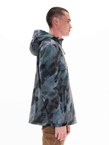 EMERSON MEN'S HOODED PULLOVER JACKET