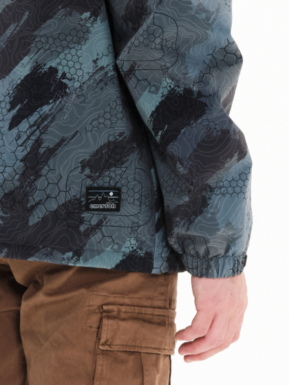 EMERSON MEN'S HOODED PULLOVER JACKET