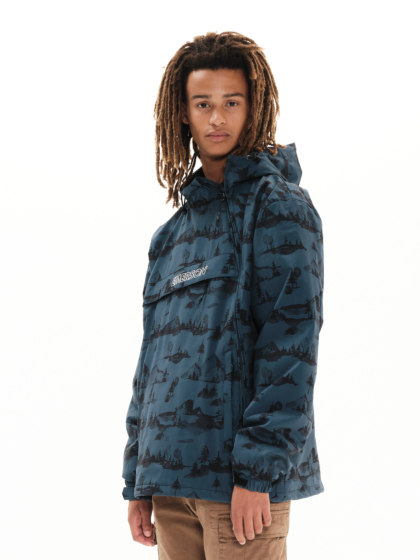 EMERSON MEN'S HOODED PULLOVER JACKET
