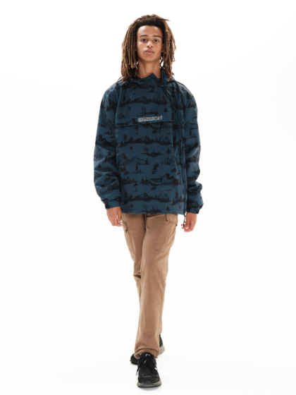 EMERSON MEN'S HOODED PULLOVER JACKET