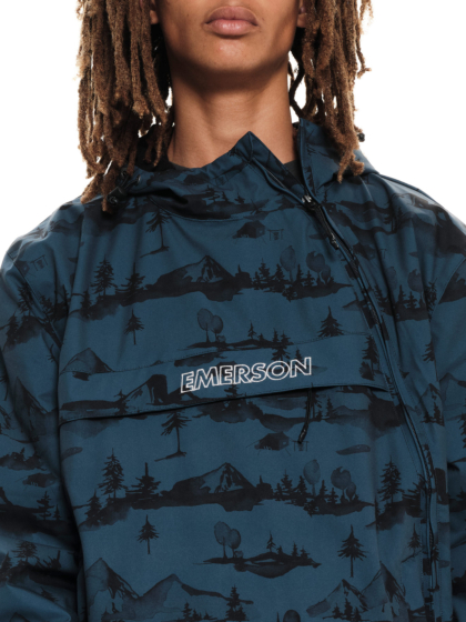 EMERSON MEN'S HOODED PULLOVER JACKET