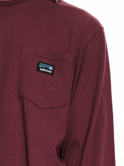 EMERSON MEN'S LONG SLEEVE POCKET TEE