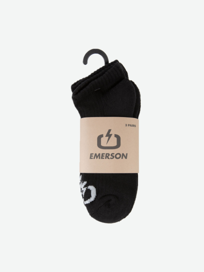 EMERSON UNISEX BASIC LOW SOCKS