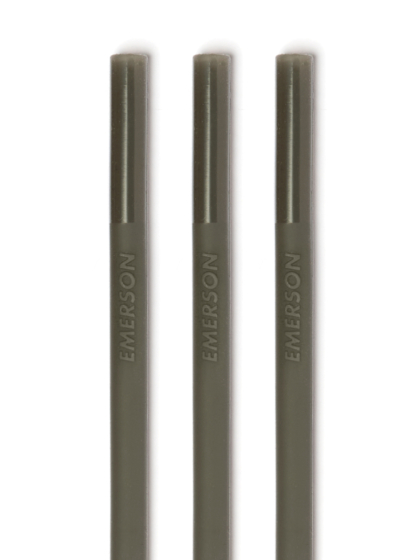 EMERSON REUSABLE SILICONE ECO STRAWS (3 Pcs Package)
