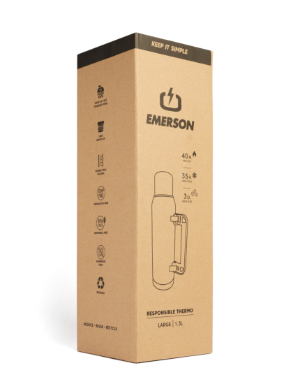 EMERSON ΜΕΓΑΛΟ ΟΙΚΟΛΟΓΙΚΟ ΠΑΓΟΥΡΙ ΘΕΡΜΟΣ ΜΕ ΧΕΡΟΥΛΙ 1,3lt