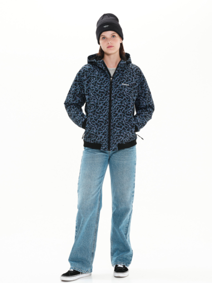 EMERSON WOMEN'S HOODED BOMBER JACKET