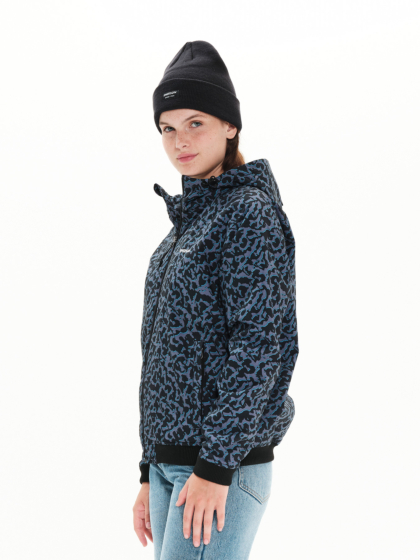 EMERSON WOMEN'S HOODED BOMBER JACKET
