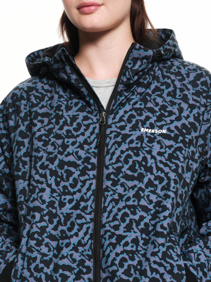 EMERSON WOMEN'S HOODED BOMBER JACKET
