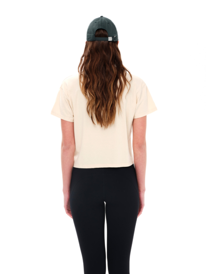 EMERSON ΓΥΝΑΙΚΕΙΟ ΜΟΝΟΧΡΩΜΟ CROP T-SHIRT