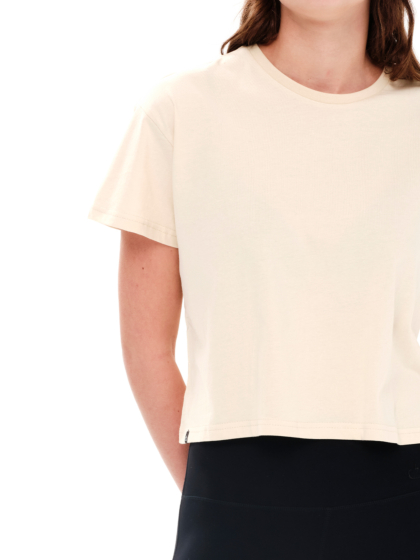 EMERSON ΓΥΝΑΙΚΕΙΟ ΜΟΝΟΧΡΩΜΟ CROP T-SHIRT
