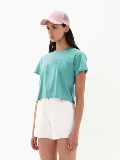 EMERSON SOLID WOMEN’S CROP T-SHIRT