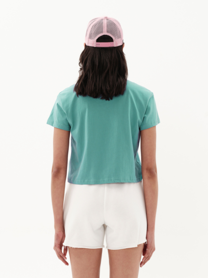 EMERSON SOLID WOMEN’S CROP T-SHIRT