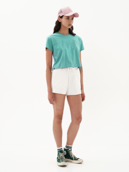 EMERSON SOLID WOMEN’S CROP T-SHIRT