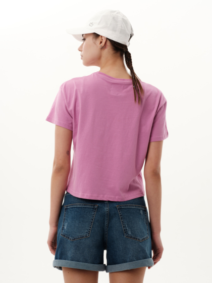 EMERSON SOLID WOMEN’S CROP T-SHIRT