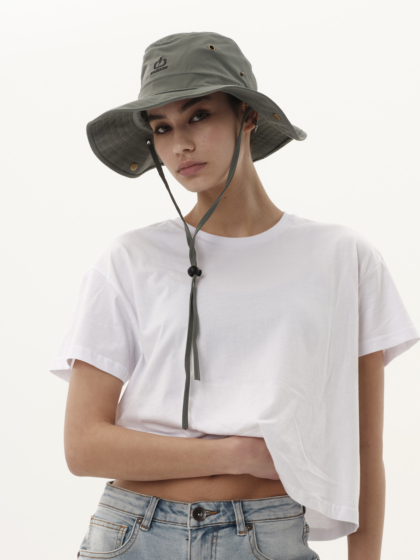 EMERSON ΓΥΝΑΙΚΕΙΟ ΜΟΝΟΧΡΩΜΟ CROP T-SHIRT