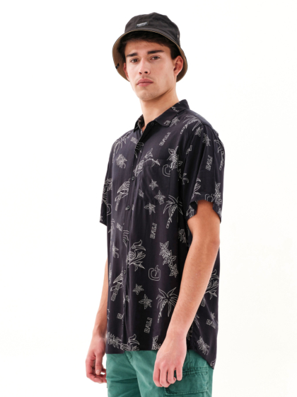 EMERSON MEN'S PRINTED SHORT SLEEVE SHIRT