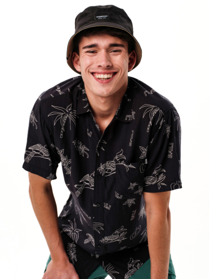 EMERSON MEN'S PRINTED SHORT SLEEVE SHIRT