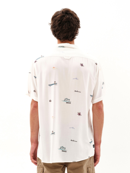 EMERSON MEN'S PRINTED SHORT SLEEVE SHIRT