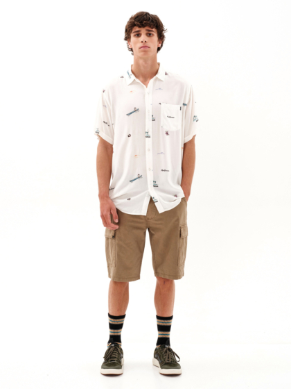 EMERSON MEN'S PRINTED SHORT SLEEVE SHIRT