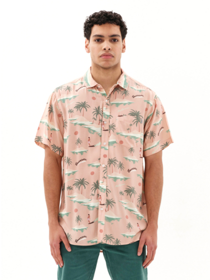 EMERSON MEN'S PRINTED SHORT SLEEVE SHIRT