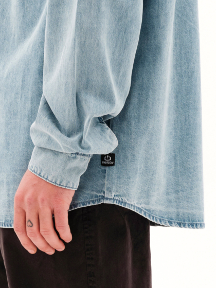 EMERSON ΑΝΔΡΙΚΟ ΜΑΚΡΥΜΑΝΙΚΟ DENIM ΠΟΥΚΑΜΙΣΟ
