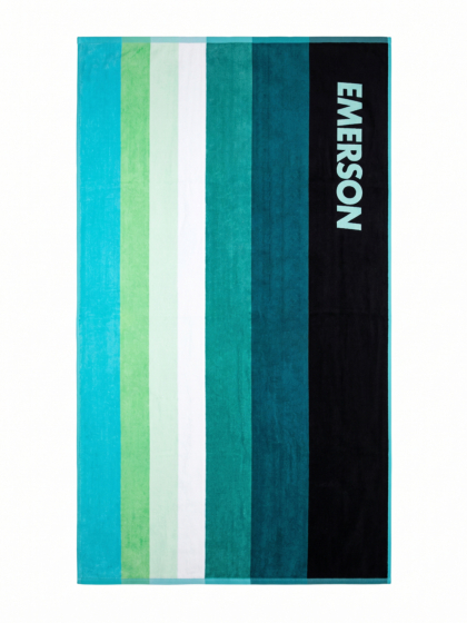 EMERSON STRIPED BEACH TOWEL