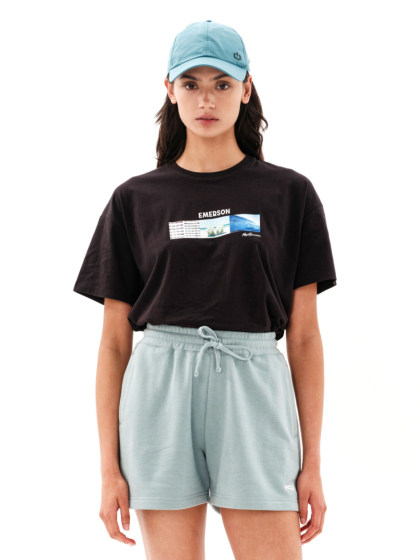 EMERSON MENTAWAI ΓΥΝΑΙΚΕΙΟ ΚΟΝΤΟΜΑΝΙΚΟ OVERSIZED T-SHIRT