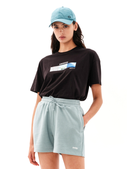 EMERSON MENTAWAI ΓΥΝΑΙΚΕΙΟ ΚΟΝΤΟΜΑΝΙΚΟ OVERSIZED T-SHIRT