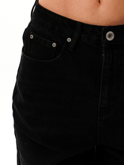 EMERSON WOMEN’S FRAYED DENIM PANTS