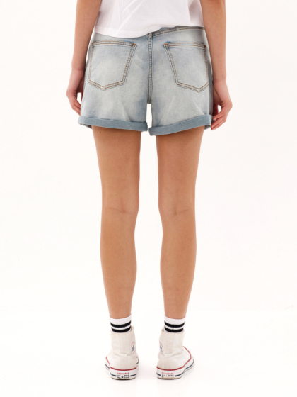 EMERSON ΓΥΝΑΙΚΕΙΟ ΕΛΑΣΤΙΚΟ DENIM ΣΟΡΤΣ