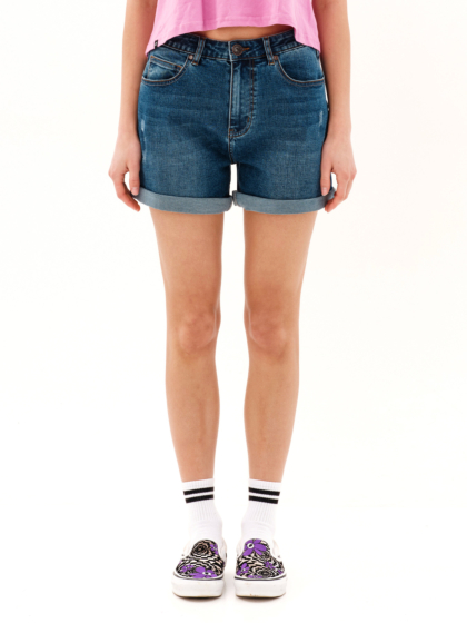 EMERSON ΓΥΝΑΙΚΕΙΟ ΕΛΑΣΤΙΚΟ DENIM ΣΟΡΤΣ