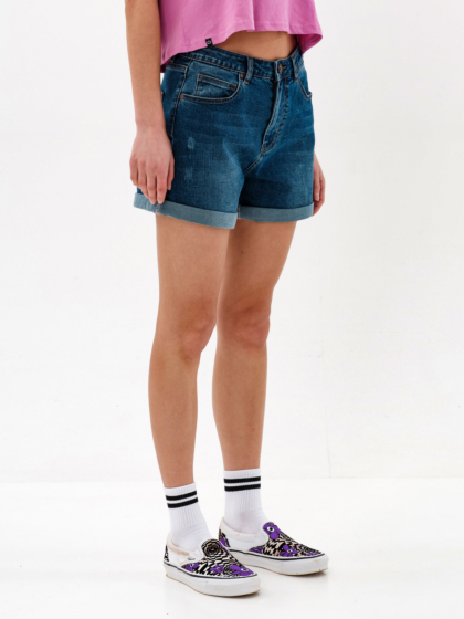 EMERSON ΓΥΝΑΙΚΕΙΟ ΕΛΑΣΤΙΚΟ DENIM ΣΟΡΤΣ