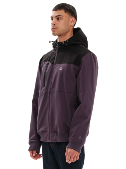 EMERSON MEN’S HOODED BOMBER JACKET