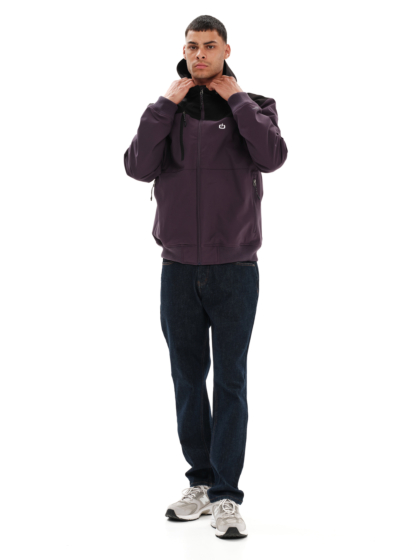 EMERSON MEN’S HOODED BOMBER JACKET