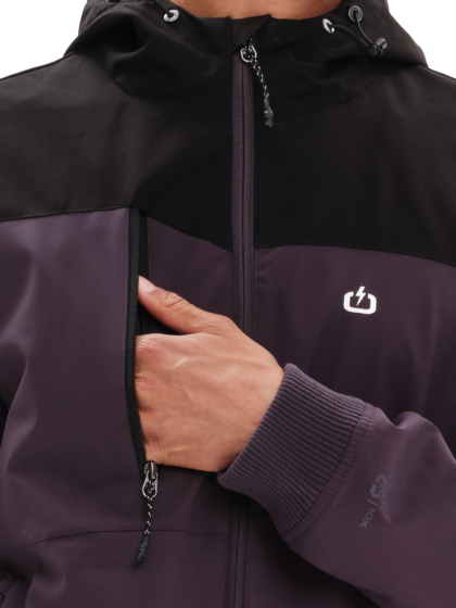 EMERSON MEN’S HOODED BOMBER JACKET