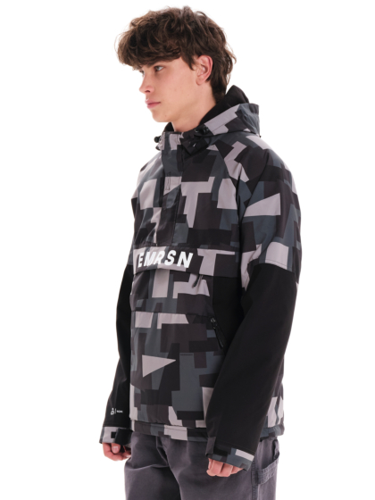 EMERSON MEN’S HOODED PULLOVER JACKET