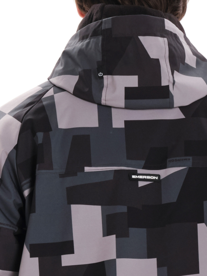 EMERSON MEN’S HOODED PULLOVER JACKET