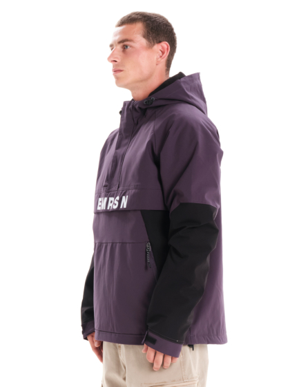 EMERSON MEN’S HOODED PULLOVER JACKET