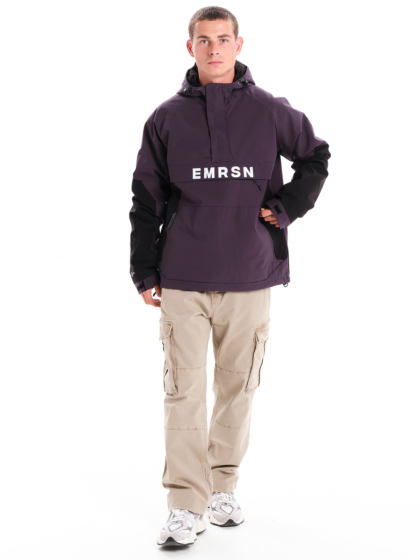 EMERSON MEN’S HOODED PULLOVER JACKET