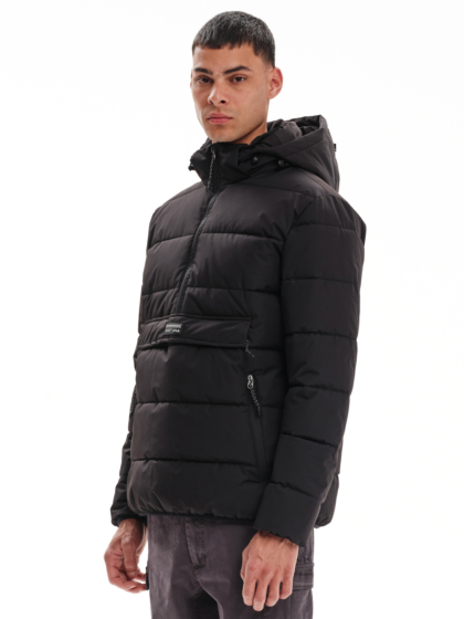 EMERSON MEN’S PUFFER JACKET WITH REMOVABLE HOOD