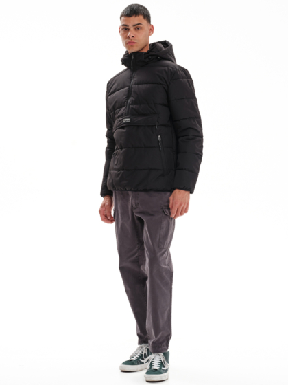 EMERSON MEN’S PUFFER JACKET WITH REMOVABLE HOOD
