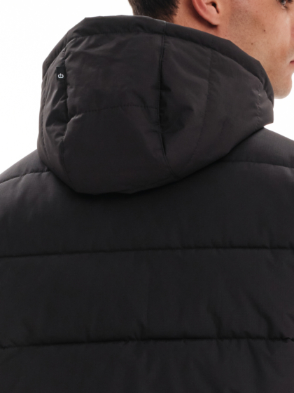EMERSON MEN’S PUFFER JACKET WITH REMOVABLE HOOD