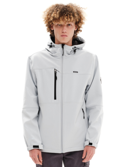 EMERSON MEN’S HOODED BONDED JACKET