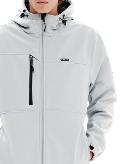 EMERSON MEN’S HOODED BONDED JACKET