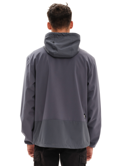 EMERSON MEN’S HOODED BONDED JACKET