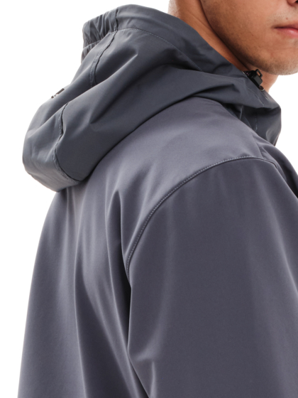 EMERSON MEN’S HOODED BONDED JACKET
