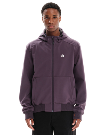 EMERSON MEN’S HOODED BONDED BOMBER JACKET