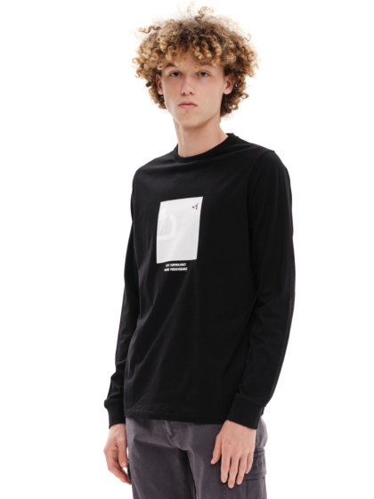 EMERSON MEN’S LONG SLEEVE TEE WITH PHOTO PRINT