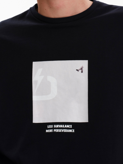 EMERSON ΑΝΔΡΙΚΗ ΜΑΚΡΥΜΑΝΙΚΗ ΜΠΛΟΥΖΑ ΜΕ ΤΥΠΩΜΑ ΦΩΤΟΓΡΑΦΙΑ