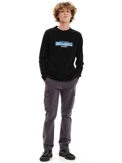 EMERSON MEN’S LONG SLEEVE TEE WITH PHOTO PRINT